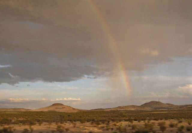 Aboard the Sunset Limited somewhere in New Mexico