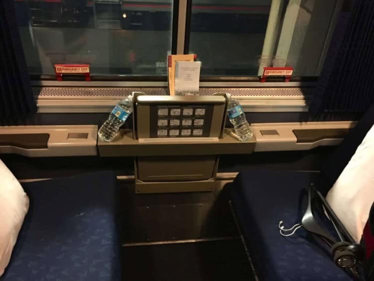 Amtrak Zephyr Superliner Roomette