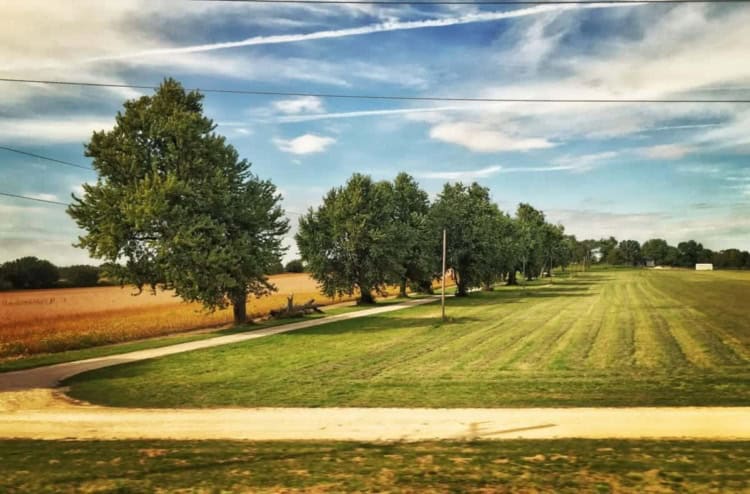 Aboard Amtrak California Zephyr