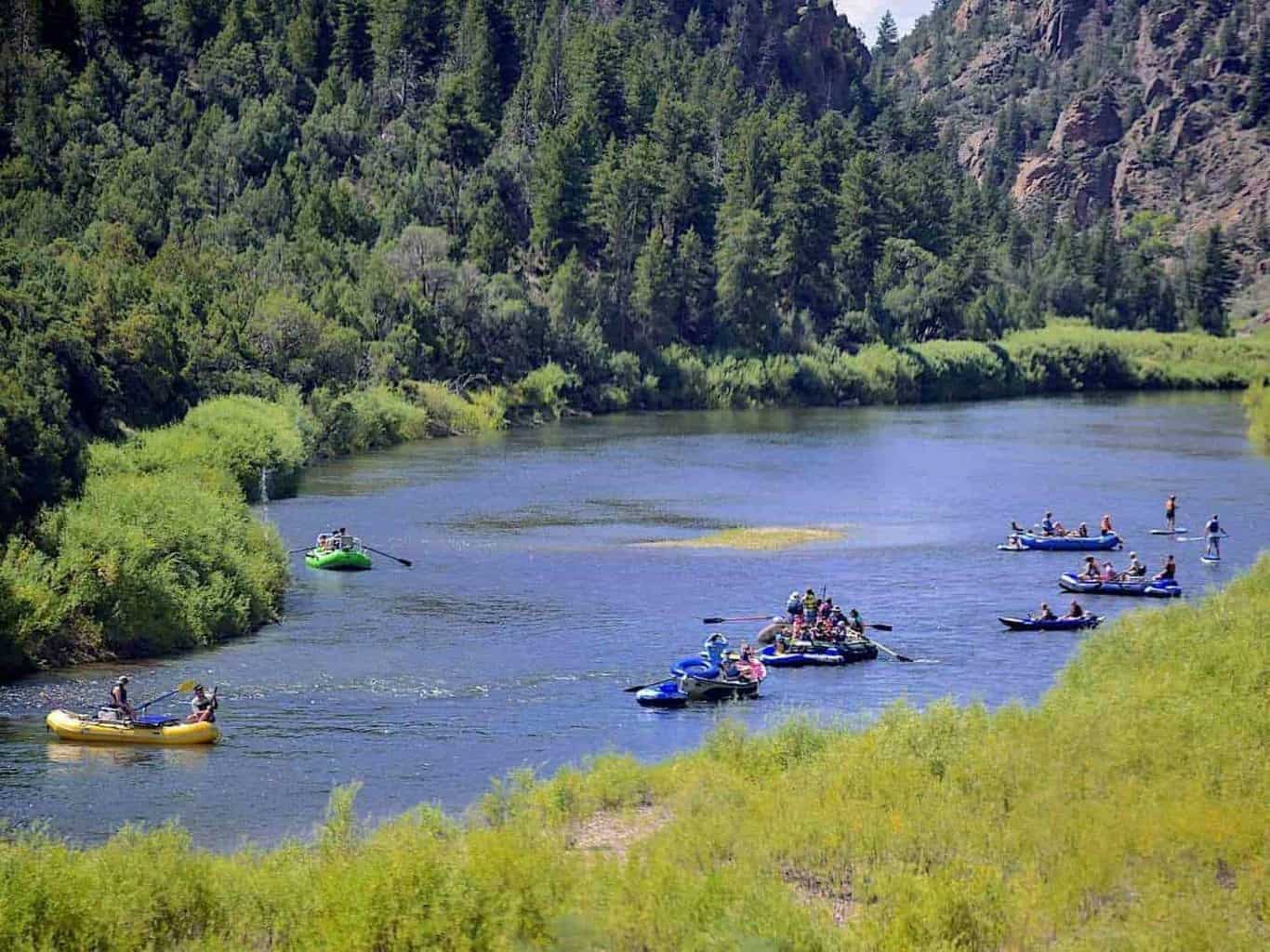 Party on Colorado River