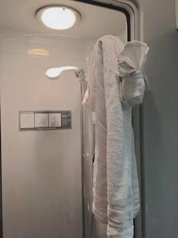 Amtrak Viewliner Public Shower