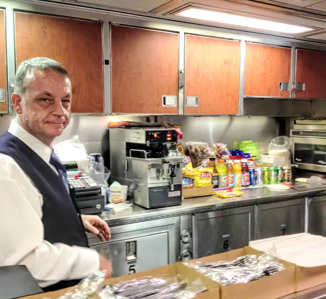 Amtrak Viewliner Café
