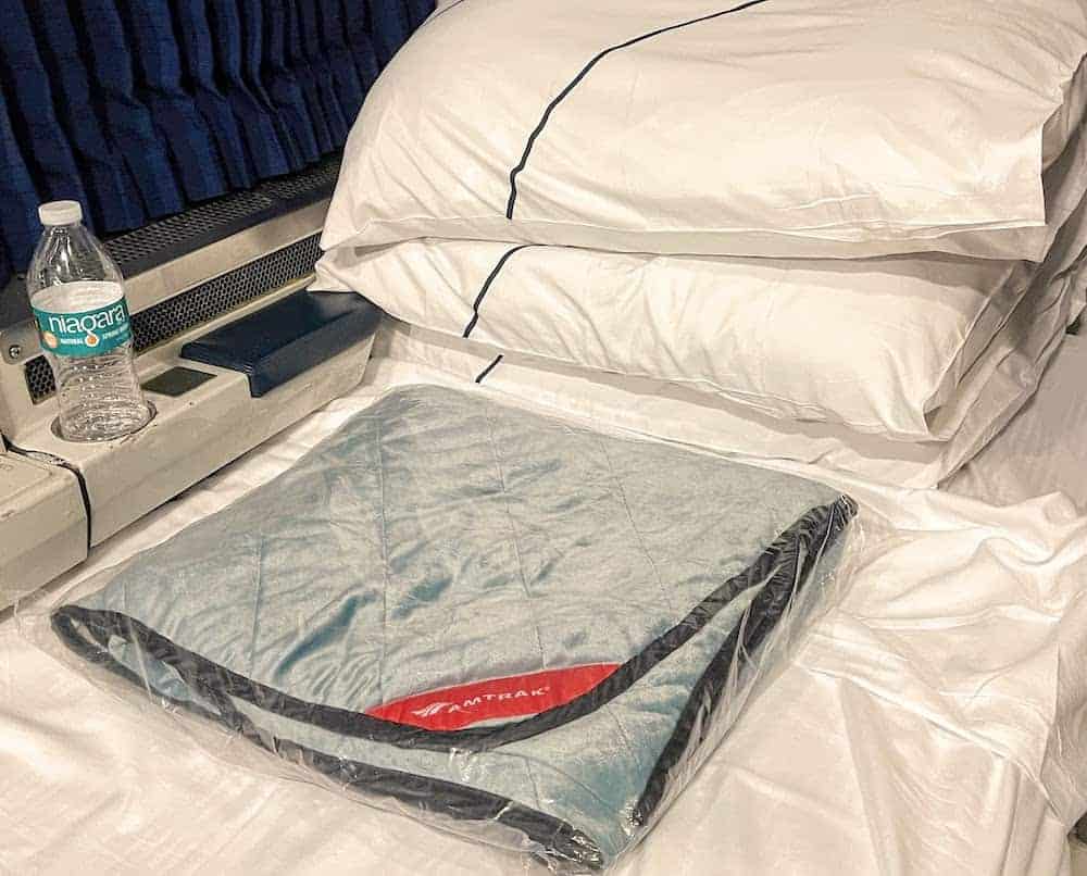 Amtrak Upgraded New Blanket